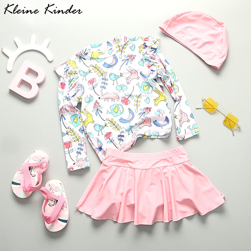 Baby Swimwear Uv - Cartoon Badmode Voor Meisjes 2024 Mode
