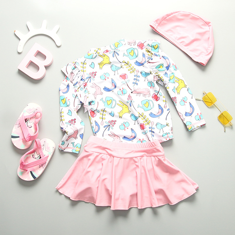 Cartoon Badmode Voor Meisjes 2 - Baby Swimwear Uv recensie en prijs