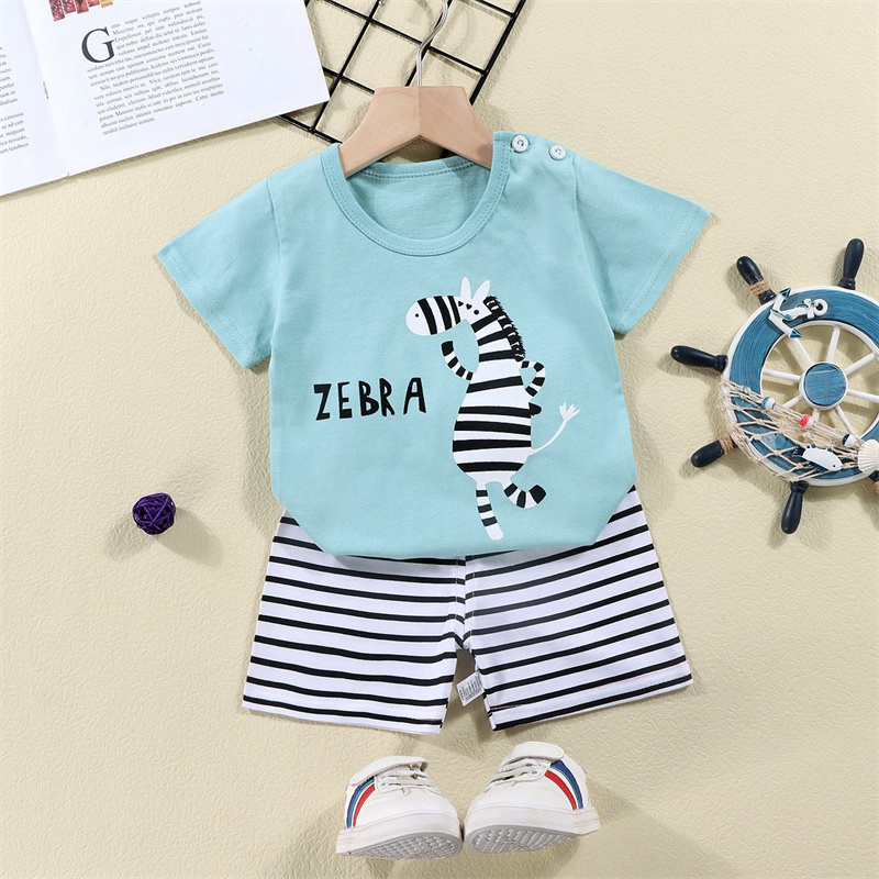 Katoen Tees + Shorts 2-delige  - Baby Clothing For Summer recensie en prijs