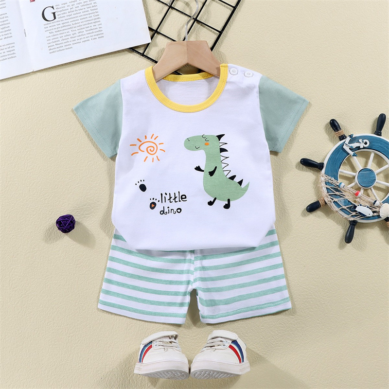 Katoen Tees + Shorts 2-delige  - Baby Clothing For Summer recensie en prijs