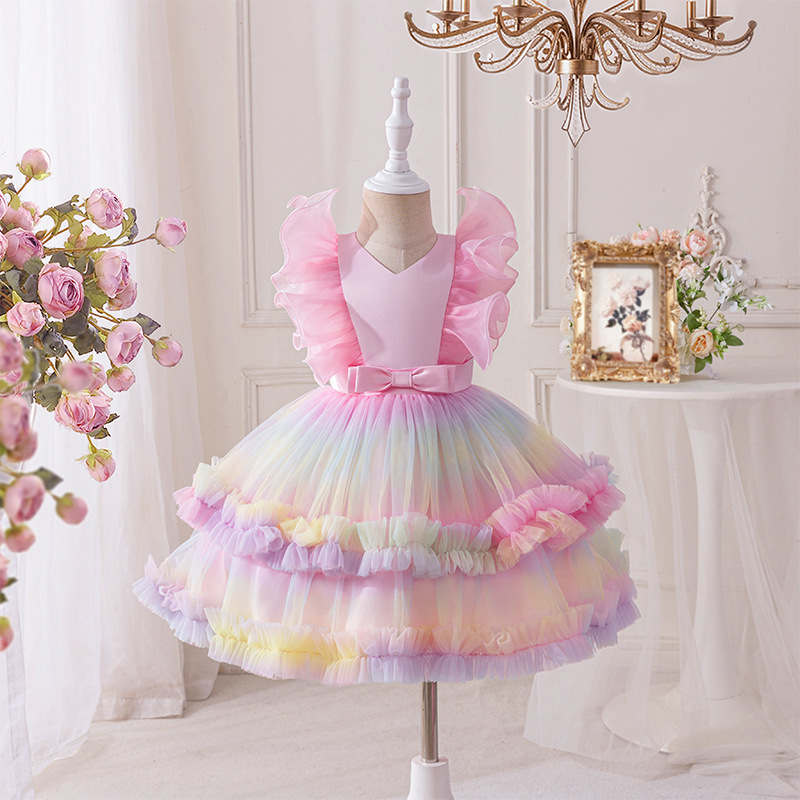 Baby Nieuwe Mesh Prinses Jurk  - Baby Xmas Clothing recensie en prijs