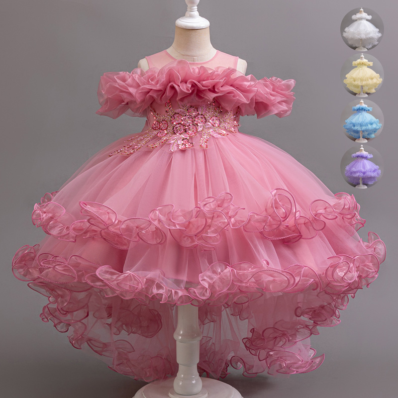 Meisje bloem prinses paillette - Baby Xmas Clothing recensie en prijs